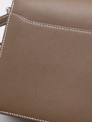 HERMES Mini Roulis - Etoupe with Palladium Hardware [Y]