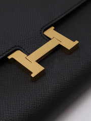 HERMES Constance To Go - Noir with Gold Hardware [B]
