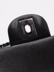 CHANEL Top Handle Rectangular Mini Flap 20 - So Black