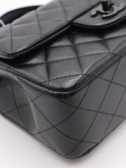 CHANEL Top Handle Rectangular Mini Flap 20 - So Black