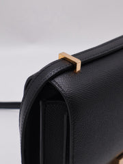 HERMES Mini Constance 19 - Noir with Rose Gold Hardware [C]