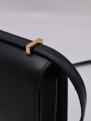 HERMES Mini Constance 19 - Noir with Rose Gold Hardware [C]
