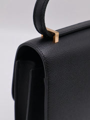 HERMES Mini Constance 19 - Noir with Rose Gold Hardware [C]