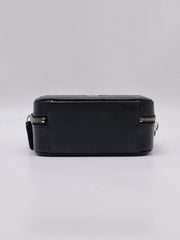 CHANEL Grained Calfskin Camera Bag - Black with Silver Hardware [Series 31]