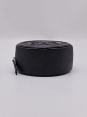 CHANEL Round Clutch with Chain - Black with Gold Hardware [Series 30]