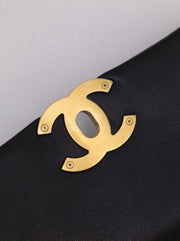 CHANEL 19 Quilted Lambskin Flap Bag 26 - Black with Gold Hardware