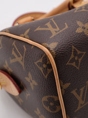 LOUIS VUITTON Speedy Bandouliere 20 - Black Strap