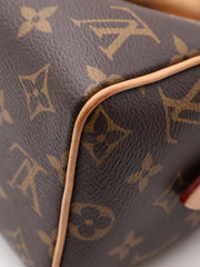 LOUIS VUITTON Speedy Bandouliere 20 - Black Strap