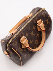 LOUIS VUITTON Speedy Bandouliere 20 - Black Strap