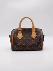 LOUIS VUITTON Speedy Bandouliere 20 - Black Strap