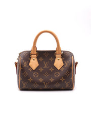 LOUIS VUITTON Speedy Bandouliere 20 - Black Strap