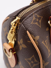 LOUIS VUITTON Speedy Bandouliere 20 - Black Strap