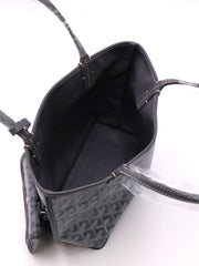 GOYARD Goyardine Mini Anjou Reversible Tote – Grey