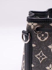 LOUIS VUITTON Nano Noé - Monogram Denim Embroidery