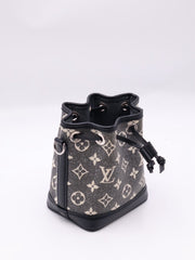 LOUIS VUITTON Nano Noé - Monogram Denim Embroidery