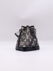 LOUIS VUITTON Nano Noé - Monogram Denim Embroidery