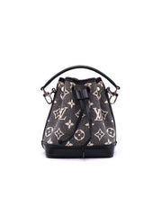 LOUIS VUITTON Nano Noé - Monogram Denim Embroidery
