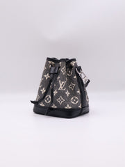 LOUIS VUITTON Nano Noé - Monogram Denim Embroidery