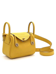 HERMES Mini Lindy - Sun with Palladium Hardware