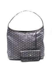 GOYARD Goyardine Bohème Hobo Bag – Grey