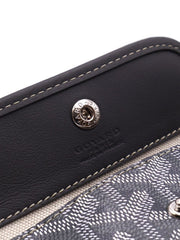 GOYARD Goyardine Mini Anjou Reversible Tote – Grey