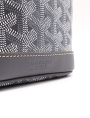 GOYARD Goyardine Petit Flot Bucket Bag Mini – Grey