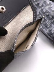 GOYARD Goyardine Mini Anjou Reversible Tote – Grey