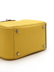 HERMES Mini Lindy - Sun with Palladium Hardware