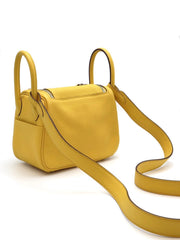 HERMES Mini Lindy - Sun with Palladium Hardware
