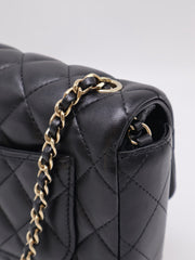 CHANEL Classic Square Mini Flap Bag 18 - Black with Gold Hardware