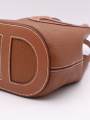 HERMES In The Loop 18 - Gold with Gold Hardware [U]