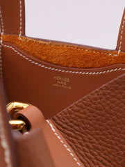 HERMES In The Loop 18 - Gold with Gold Hardware [U]