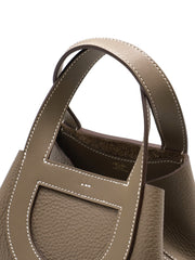 HERMES In The Loop 18 - Etoupe with Gold Hardware