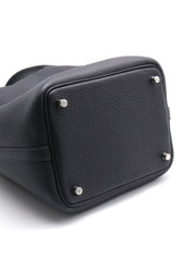 HERMES Picotin 18 - Caban with Palladium Hardware