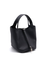 HERMES Picotin 18 - Caban with Palladium Hardware