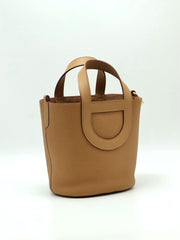 HERMES In The Loop 18 - Biscuit with Gold Hardware [B]