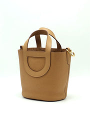 HERMES In The Loop 18 - Biscuit with Gold Hardware [B]