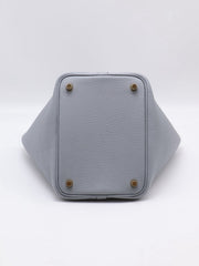 HERMES Picotin Lock 18 - Gris Pantin with Gold Hardware [K]