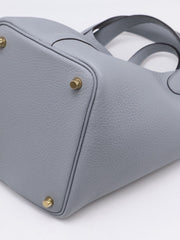 HERMES Picotin Lock 18 - Gris Pantin with Gold Hardware [K]