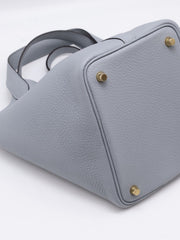 HERMES Picotin Lock 18 - Gris Pantin with Gold Hardware [K]