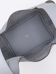 HERMES Picotin Lock 18 - Gris Pantin with Gold Hardware [K]