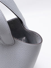 HERMES Picotin Lock 18 - Gris Pantin with Gold Hardware [K]
