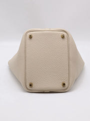 HERMES Picotin Lock 18 - Beton with Gold Hardware [U]