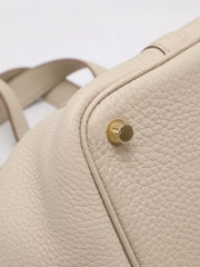 HERMES Picotin Lock 18 - Beton with Gold Hardware [U]