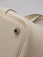 HERMES Picotin Lock 18 - Nata with Palladium Hardware [U]