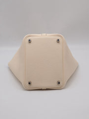 HERMES Picotin Lock 18 - Nata with Palladium Hardware [U]