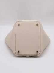 HERMES Picotin Lock 18 - Craie with Gold Hardware [G]
