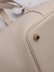 HERMES Picotin Lock 18 - Craie with Gold Hardware [G]