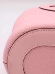 HERMES In The Loop 18 - Rose Sakura with Silver Hardware [K]