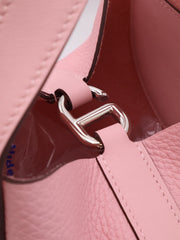 HERMES In The Loop 18 - Rose Sakura with Silver Hardware [K]